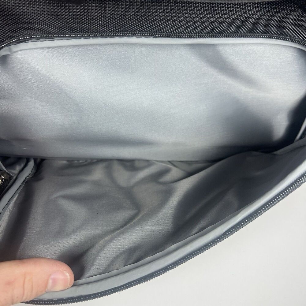 Bob Mackie Black Carry On Bag Vintage New With Tags - Picture 10 of 11